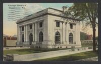 Postcard of Carnegie Library in Montgomery, Alabama, United States of America, KOOPM 10470