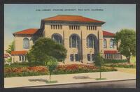 Postcard of Stanford University Library in Palo Alto, California, United States of America, KOOPM 10672