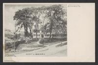 Postcard of Public Library in Ellsworth, Maine, United States of America, KOOPM 12616