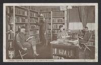 Postcard of Knights of Columbus, Library (interior) in New Haven, Connecticut, United States of America, KOOPM 11090