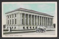 Postcard of Public Library in Denver, Colorado, United States of America, KOOPM 10851