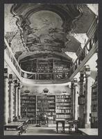 Postcard of Benediktiner Stiftsbibliothek (interior) in Braunau, Austria, KOOPM 00203