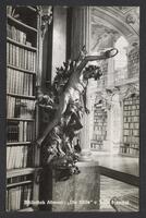 Postcard of Stift (Abbey) Library (interior) in Admont, Austria, KOOPM 00175