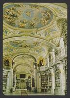 Postcard of Stift (Abbey) Library (interior) in Admont, Austria, KOOPM 00161