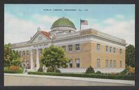Postcard of Public Library in Rockford, Illinois, United States of America, KOOPM 11706