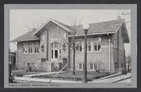 Postcard of Public Library in New Castle, Indiana, United States of America, KOOPM 12014