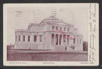 Postcard of James Blackstone Memorial Public Library in Branford, Connecticut, United States of America, KOOPM 10901