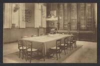 Postcard of Ecoles des Cadets et Centrale Scientifique - Bibliothèque (interior) in Namur, Belgium, KOOPM 01028