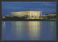 Postcard of National Library in Canberra, Australia, KOOPM 00074