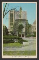 Postcard of Yale University, Sterling Memorial Library in New Haven, Connecticut, United States of America, KOOPM 11087