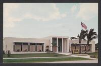 Postcard of Collier County Free Public Library in Naples, Florida, United States of America, KOOPM 11270