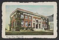 Postcard of Carnegie Library in Freeport, Illinois, United States of America, KOOPM 11644