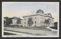 Postcard of Public Library in Rockford, Illinois, United States of America, KOOPM 11703