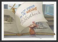 Postcard of Public Library in Hoogeveen, KOOPM 6477