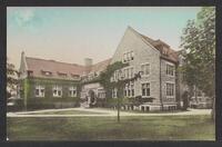 Postcard of Indiana University Library (old) in Bloomington, Indiana, United States of America, KOOPM 11767