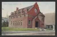 Postcard of Public Library in Gardiner, Maine, United States of America, KOOPM 12646