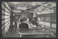 Postcard of Institut Sainte-Marie - La Bibliothèque (interior) in Arlon, Belgium, KOOPM 00558