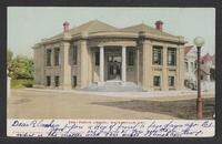 Postcard of Public Library in Watsonville, California, United States of America, KOOPM 10821