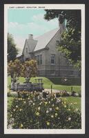 Postcard of Cary Public Library in Houlton, Maine, United States of America, KOOPM 12666