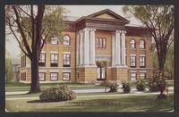 Postcard of Public Library in Moline, Illinois, United States of America, KOOPM 11678
