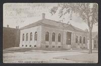 Postcard of Public Library in Lewiston, Maine, United States of America, KOOPM 12682