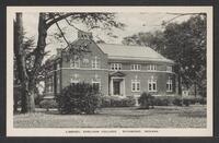 Postcard of Earlham College Library in Richmond, Indiana, United States of America, KOOPM 12059
