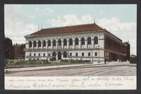 Postcard of Public Library in Boston, Massachusetts, United States of America, KOOPM 13056
