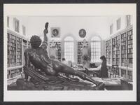 Postcard of Redwood Library (interior) in Newport, Rhode Island, United States of America, KOOPM 11434