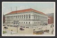 Postcard of Public Library in Boston, Massachusetts, United States of America, KOOPM 13088