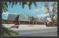 Postcard of Henry County Public Library in New Castle, Indiana, United States of America, KOOPM 12010