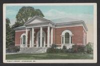 Postcard of Public Library in Kennebunk, Maine, United States of America, KOOPM 12672