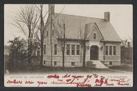 Postcard of Cary Public Library in Houlton, Maine, United States of America, KOOPM 12663