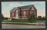 Postcard of Merrill Memorial Library in Yarmouth, Maine, United States of America, KOOPM 12873