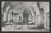 Postcard of Rolduc Seminary Library (interior) in Kerkrade, KOOPM 6494