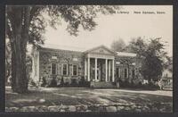 Postcard of Public Library in New Canaan, Connecticut, United States of America, KOOPM 11023