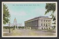 Postcard of Public Library in Denver, Colorado, United States of America, KOOPM 10849