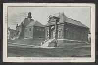 Postcard of Peavy Memorial Public Library in Eastport, Maine, United States of America, KOOPM 12610