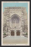 Postcard of Yale University, Sterling Memorial Library in New Haven, Connecticut, United States of America, KOOPM 11089