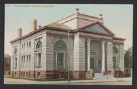 Postcard of Carnegie Library in Alameda, California, United States of America, KOOPM 10538