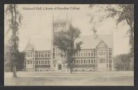 Postcard of Bowdoin College - Hubbard Hall Library in Brunswick, Maine, United States of America, KOOPM 12570