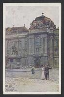 Postcard of Nationalbibliothek in Wien, Austria, KOOPM 00349