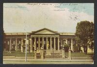 Postcard of Public Library in Melbourne, Australia, KOOPM 00097