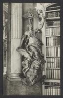 Postcard of Stift (Abbey) Library (interior) in Admont, Austria, KOOPM 00169