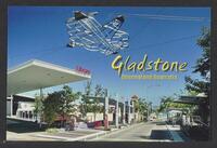 Postcard of Public Library in Gladstone, Australia, KOOPM 00093