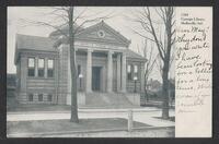 Postcard of Carnegie Public Library in Shelbyville, Indiana, United States of America, KOOPM 12068