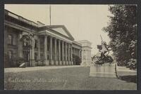 Postcard of Public Library in Melbourne, Australia, KOOPM 00105