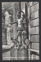 Postcard of Stift (Abbey) Library (interior) in Admont, Austria, KOOPM 00170