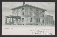 Postcard of Bronson Library in Waterbury, Connecticut, United States of America, KOOPM 11169