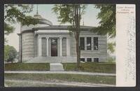 Postcard of Cutler Memorial Library in Farmington, Maine, United States of America, KOOPM 12635