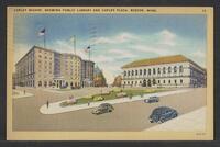 Postcard of Public Library in Boston, Massachusetts, United States of America, KOOPM 13080